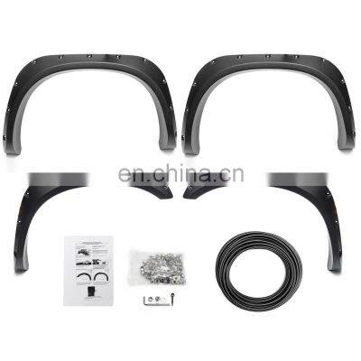 Pickup Truck Plastic Fender Flares Car Wheel Arch Fender Flares for Dodge Ram 1500 05-08