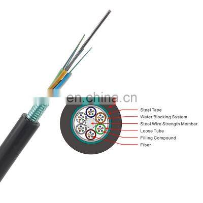 12~288 Cores Armoured Optical Fibre Cable Outdoor Fiber Optic GYTS Cable photo-4
