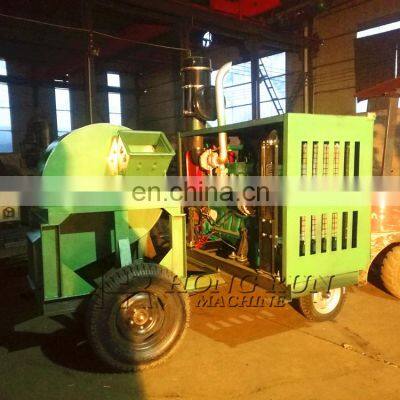 Удостоверенный стандартами ISO и CE дробилка дерева для производства брикетного угля photo-5