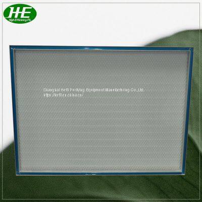 Mini Pleated Gel Seal ULPA Air Filter for Pharmaceutical Cleanroom