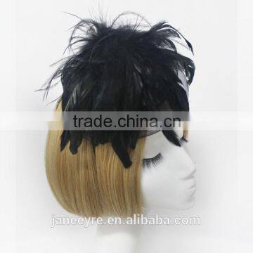 Wholesale Chuch/Races Feather Fascinator Hat Hair Accessory photo-3