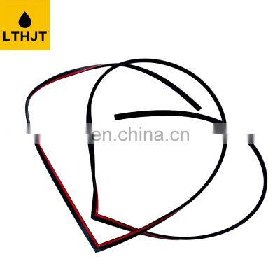 China Factory Auto Parts Windowsheld Weather Strip 75531-02110 For Corolla 2007-2014