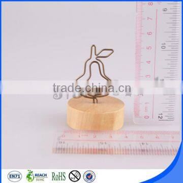 Antique Design Mini Wood Card Holder photo-3