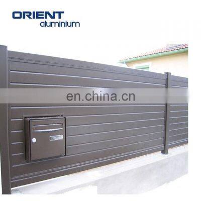 Aluminium Privacy Fence Wall China Supplier