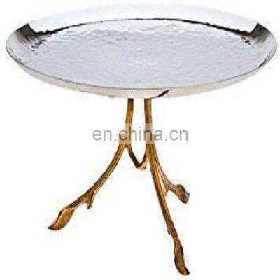 new design leaf base cake stand