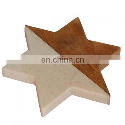 star shape chop board