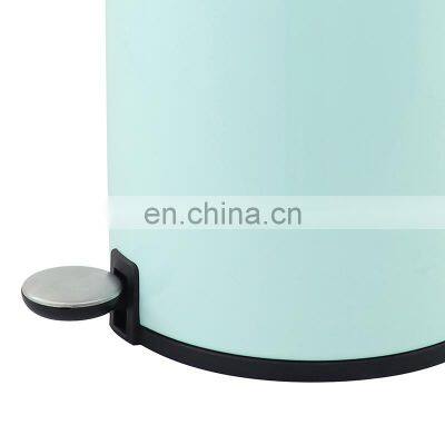 3L 5L Office Stainless Steel Waste Bin Food Garbage Bin for Home Cleaning Eco-friendly Indoor Metal Kitchen Waste Bin photo-3