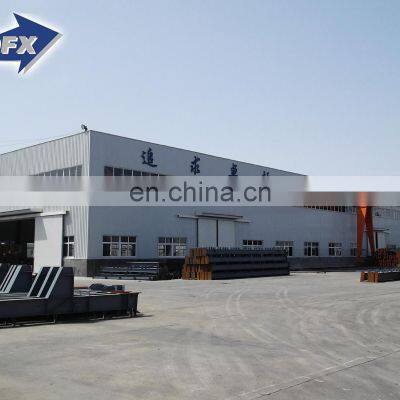 China prefabricated 1000 square meter steel structure special workshop for Africa project