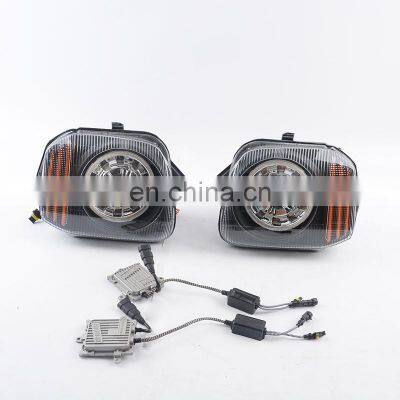 Maiker offroad Wholesale 4*4 accessories led headlights with angle eye for suzuki jimny 07+