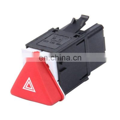 hot selling Dark Red Hazard Warning Flash Switch Button For VolksWagen Jetta Golf MK5 GTI Rabbit OE 1K0953509A