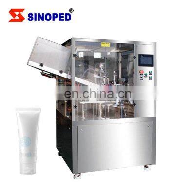 Fully Automatic Plastic Soft Tube Toothpaste Sealing Packing Equipment Cosmetic Cream Filling Machine