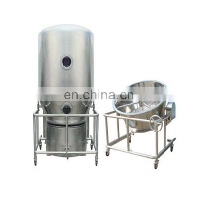 High Efficiency Vertical Fluid Boiling Bed Dryer/Fluidized bed drying machine for Milk Juice Powder Granulator