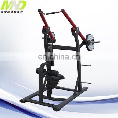 Fitness Equipment Free Loading New Year Dezhou plate loaded strength  fitness equipment machine Iso-Lateral Front Lat Pulldown Multi Club