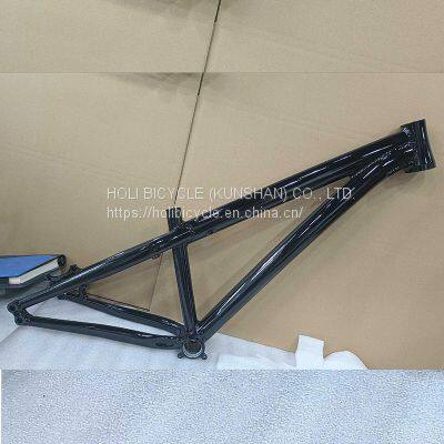 Dirt Jump Bike Aluminum Alloy Bicycle Frame Barrel Shaft Bike Frame With Thru Alxe photo-4