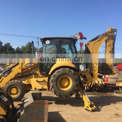 USA made original Caterpillar 420F2 backhoe low price cheap on sael in Shanghai