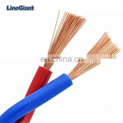 100m Per Roll 2 Cores Twin Twist PVC Insulated OFC Copper conductor Electrical wire