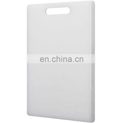 PE cutting boards custom white non-toxic and tasteless plastic chopping board for kitchen