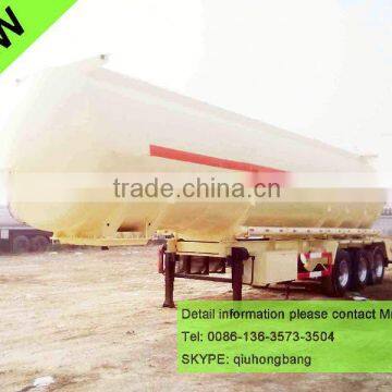 China carbon steel 40000-60000L 3 axles chemical liquid tanker semi-trailer 0086-13635733504