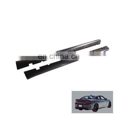 Wholesale Auto Parts Two Side Car Skirt Fashion Black Side Skirt For Dodge Charger 2015+