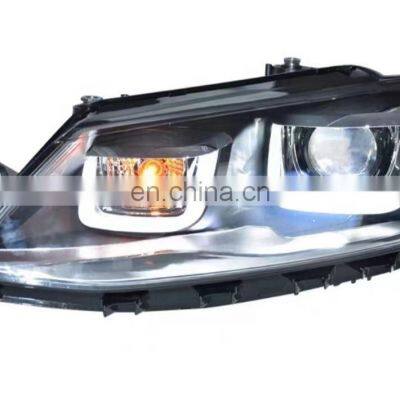Upgrade Led DRL HID Xenon Headlamp Headlight Plug and Play for VW Volkswagen JETTA Head Lamp Head Light 2012-2018 photo-2