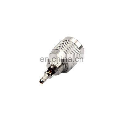 Solder type Crimp TNC Male Plug adapter Cable rg58 174 179 LMR200 Connector