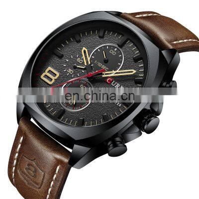 CURREN Men's Sports Watch Waterproof Men's Luxury Watch Quartz Men's Watch