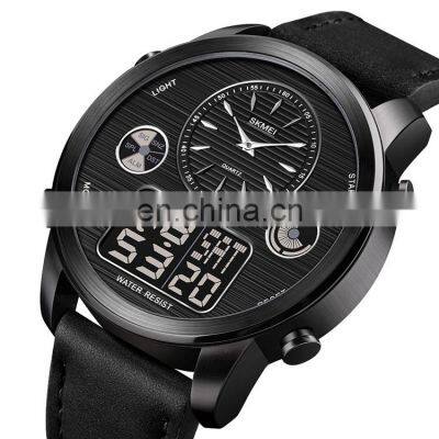 1653 Skmei High Quality Logo Brand Custom Wrist Watch Men Sport Military Watch Compass Dual Time Hour photo-2