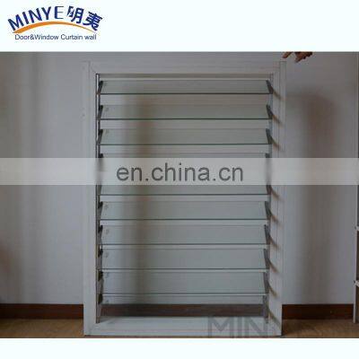 Aluminum glass louver/glass louver windows/price of glass louver