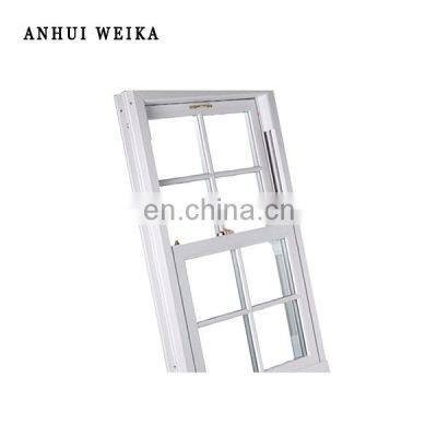 Direct Manufacturer Canadian Style Triple Fixed Window Vinyl Double Vertical Sliding Upvc Single Hung Windows