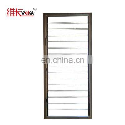 New design 4mm glass louver  aluminium louvered windows for exterior