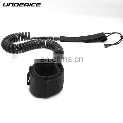 UNDERICE Factory Design Wholesale Black Sup Surf Leash For Inflatable Paddle Board