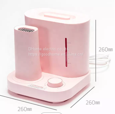 Evaporation type air humidifier for bedroom High-temperature sterilization heating humidifier