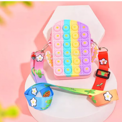 Amazon Coin Kids Wallet Zipper Mini Wallet Silicone Purses Kids Wallets Purses Kids Squid Games Fidget photo-4