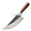 7.2 Inch Professional Forged Hammered Stainless Steel Kitchen Chopping Knife Meat Cleaver With Rose Wood Handle Butcher Knife photo-4