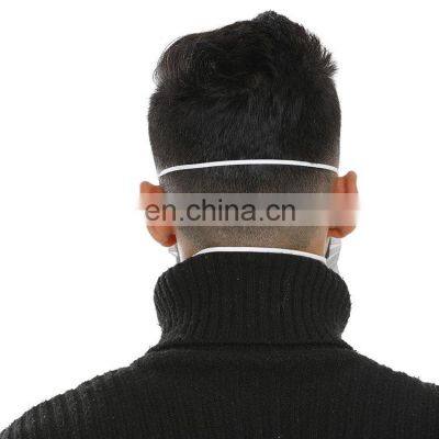 Disposable Over the Head Face Mask Black photo-3
