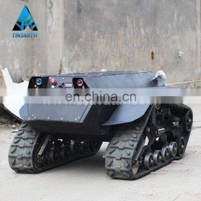 1420*800*545mm anti terrorism eod robot platform robot chassis tracked vehicle