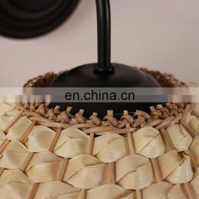 Best Seller Woven Palm Leaf Sconce, Bamboo Light Sconce