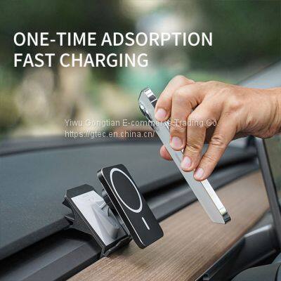 Wireless Charger Magnetic 15W For IPhone 13 Fast Wireless Car Charger Car Mount Fast Car Wireless Charger photo-2