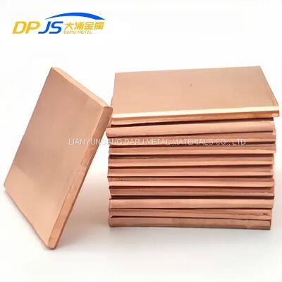 Astm, Aisi, Jis, Din, Gb, En Copper Alloy Sheet/plate C10200/c11000/c12000 For Signs, Nameplate ,bags Making