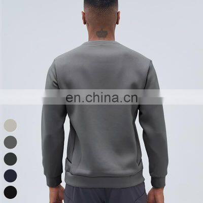 New High Quality Mens Warmth Tops Custom Logo Gym T-shirts Long Sleeve Outdoor Running Fitness Tshirt Men Sport T Shirt