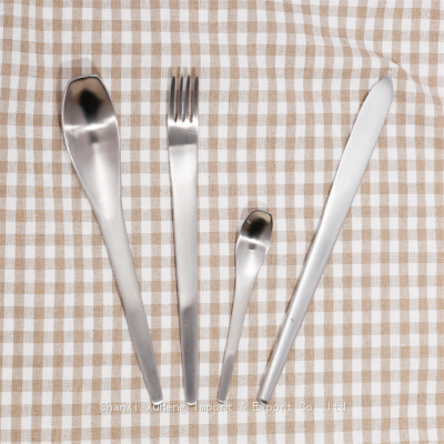Factory New Design Silverware High Quality Cutlery Flatware Set Of Knife Fork And Spoon photo-2