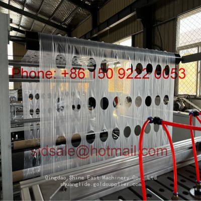 High Speed Mulch Film Punching Perfroating Machine Macro Hole Punching Machine