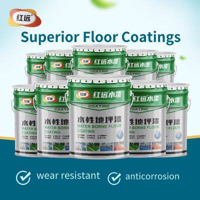 Waterborne epoxy floor construction workshop floor anti-corrosion coating epoxy resin floor paint