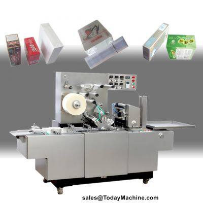 Automatic 3D Transparent Film Wrapping Machine for Cosmetic Boxes Books