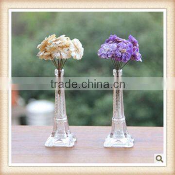 Tall galss vases