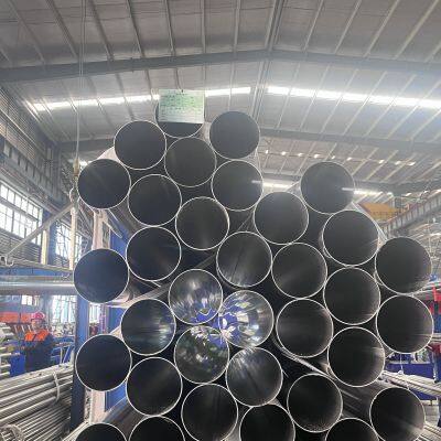 China Manufactures AISI ASTM Cold Rolled Welded Round Pipe 0.3mm-3mm Thick 8K Ba 2b Hl Mirror 201 304L Pipe 316 316L 430 SUS304 Stainless Steel Pipe