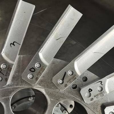 Solid Carbide Pelletizer Knife for Underwater PP PE Granulation Twin Screw Extruder