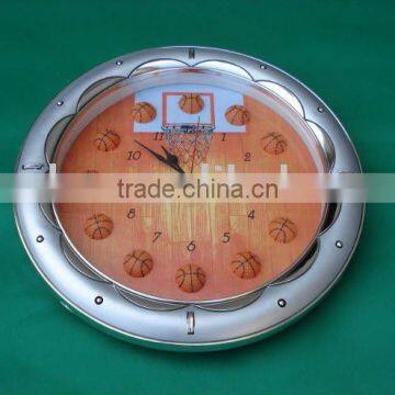 Plastic Billiards Wall Clock