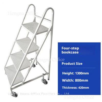 Carrito compacto para libros para el hogar y la oficina | Carrito portátil para libros y revistas Distribuidor photo-2