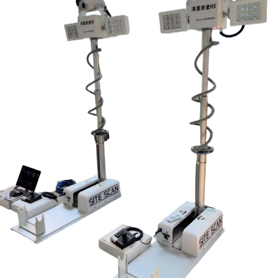 Vehicle-Mounted Mobile Lighting Equipment with Camera System - HD Surveillance & 360° Illumination for Security Patrols